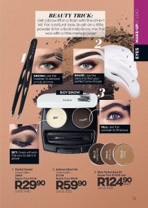 Correct Makeup With Help Of Avon Brochure January 2020