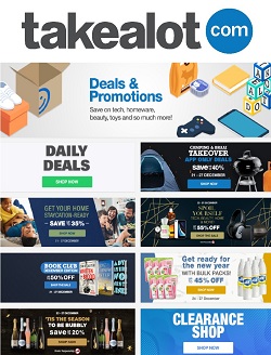 takealot specials spoil yourself up to 70 off 25 december 2020