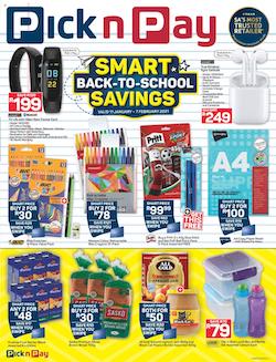 pick n pay specials back to school 11 january 2021