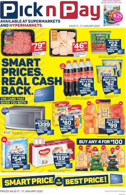 pick n pay specials smart price 11 january 2021