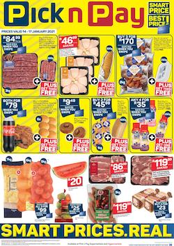 pick n pay specials weekend deals 14 january 2021