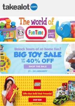 takealot specials big toy sale 24 january 2021 width=
