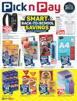 pick n pay specials back to school 8 february 2021