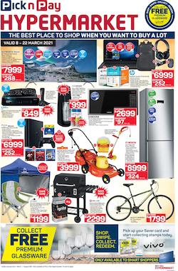 pick n pay specials hypermarket 8 march 2021