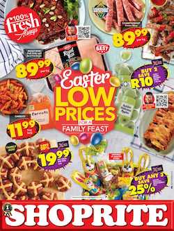 shoprite specials easter family feast 22 mar 5 apr 2021