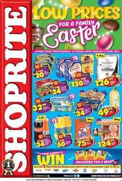 shoprite specials easter low prices 22 mar 5 apr 2021