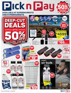 pick n pay specials general merchandise 19 apr 2 may 2021