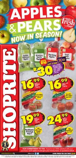 shoprite specials apples pears promotion 26 apr 9 may 2021