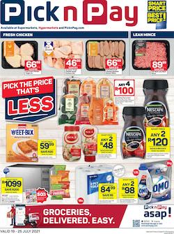 pick n pay specials 19 25 july 2021