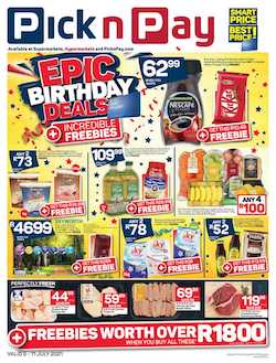 pick n pay specials 5 - 11 July 2021