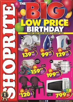 shoprite specials big low price birthday 23 jul 9 aug 2021