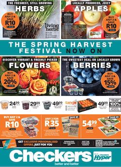checkers specials the spring harvest festival 23 aug 5 aug 2021