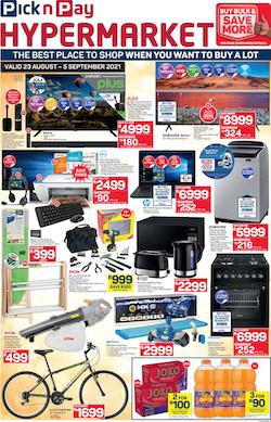 pick n pay specials hyper 23 aug 5 sep 2021