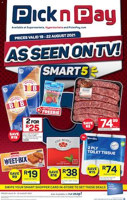 pick n pay specials weekend deals 19 22 august 2021