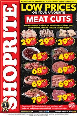 shoprite specials low prices on meat cuts 30 aug 12 sep 2021