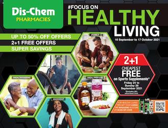 dischem specials healthy living 20 sep 17 oct 2021