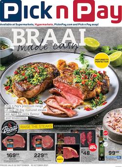 pick n pay specials summer sale 22 sep 10 oct 2021