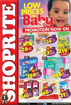 shoprite specials low prices baby promotion 20 sep 10 oct 2021