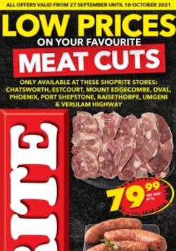shoprite specials low prices on meat cuts 27 sep 10 oct 2021