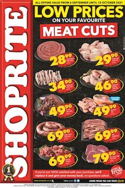 shoprite specials low prices on meat cuts 6 sep 10 oct 2021
