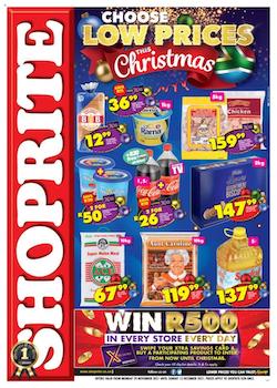shoprite specials christmas low prices 29 nov 12 dec 2021