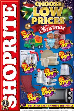shoprite specials christmas sale 13 - 26 December 2021