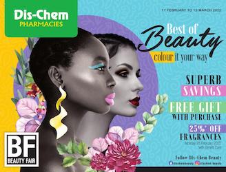dischem specials beauty fair 17 feb 13 mar 2022