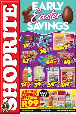 shoprite specials early easter savings 2022