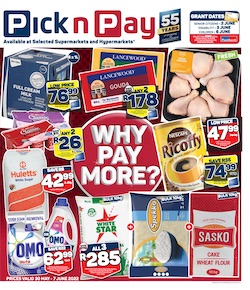 pick n pay specials 30 may - 7 june 2022
