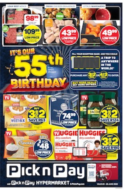 pick n pay specials 20 - 26 june 2022