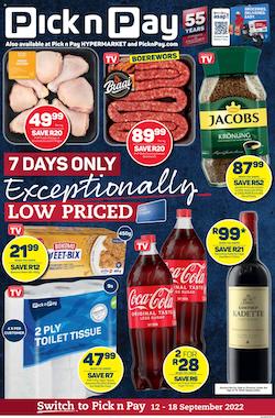 pick n pay specials 12 18 september 2022