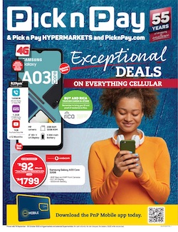 pick n pay specials cellular 19 sep 30 oct 2022