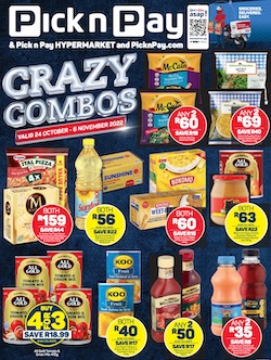 pick n pay specials crazy combo oct 2022