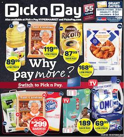 pick n pay specials why pay more 3 9 october 2022