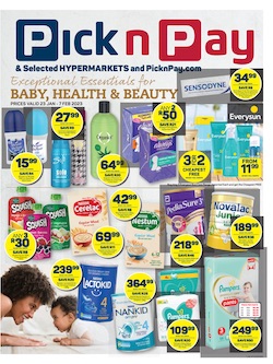 pick n pay health and beauty sale jan 2023