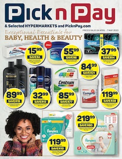 pick n pay specials health and beauty 24 apr 7 may 2023