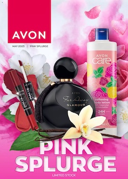 avon brochure pink splurge 18 - 31 may 2023