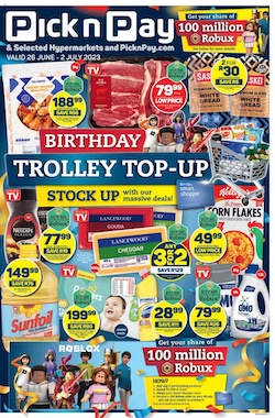 pick n pay specials 26 June 2 July 2023