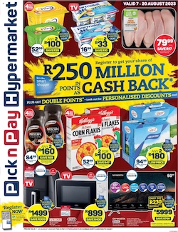 pick n pay specials 7 20 august 2023