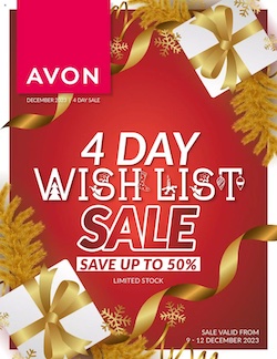Avon Christmas brochure 9 12 december 2023