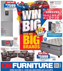 OK Furniture Specials 13 - 26 May 2024 | OK Furniture Catalogue