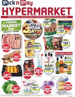 pick n pay hyper mega 3 days specials 17 19 may 2024