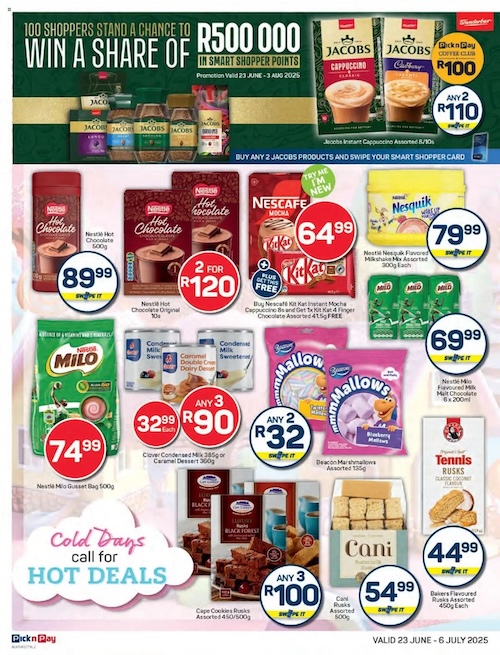 Pick N Pay Specials 23 June – 6 July 2025