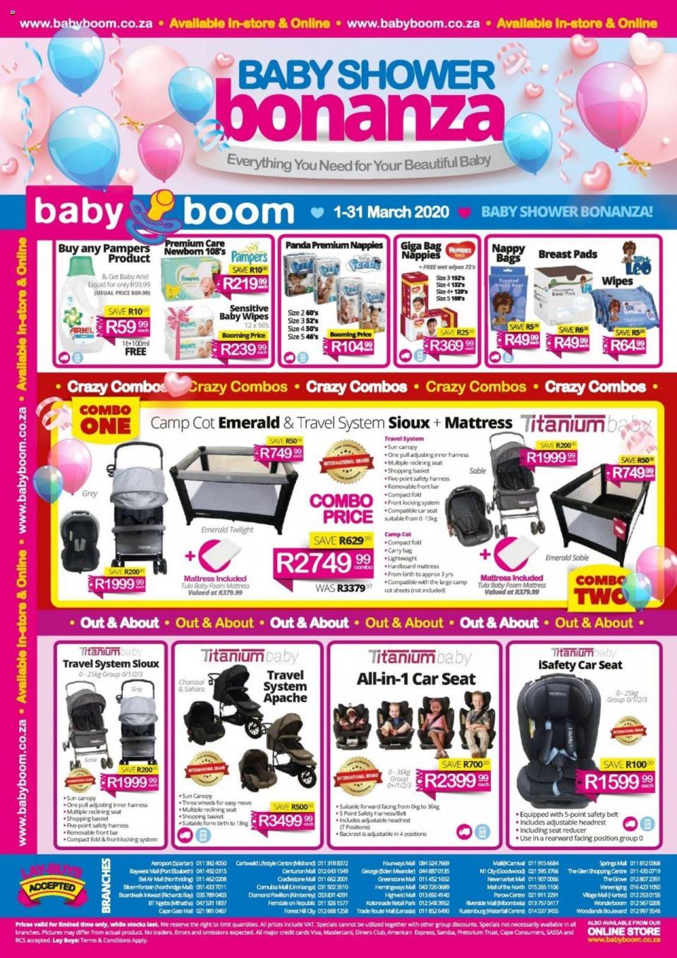 baby boom specials baby shower bonanza 1 march 2020