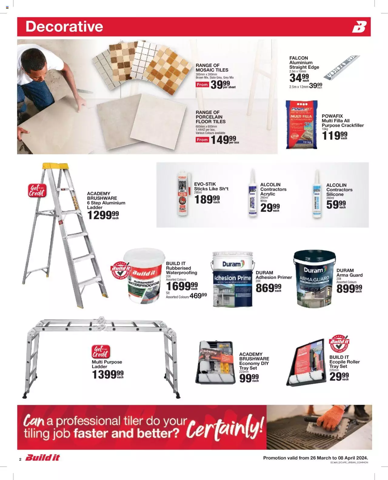 Build It Catalogue 26 Mar - 8 Apr 2024 | Build It Specials | 2024