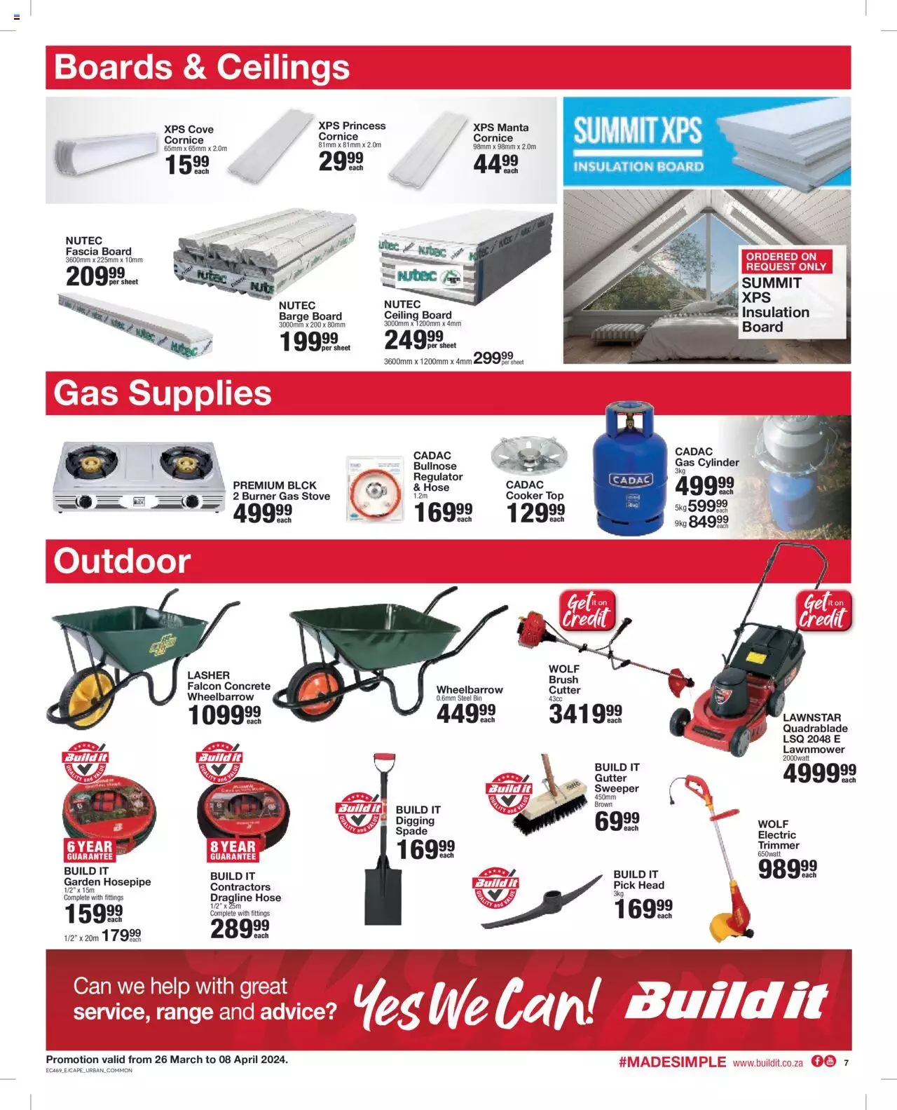 Build It Catalogue 26 Mar - 8 Apr 2024 | Build It Specials | 2024