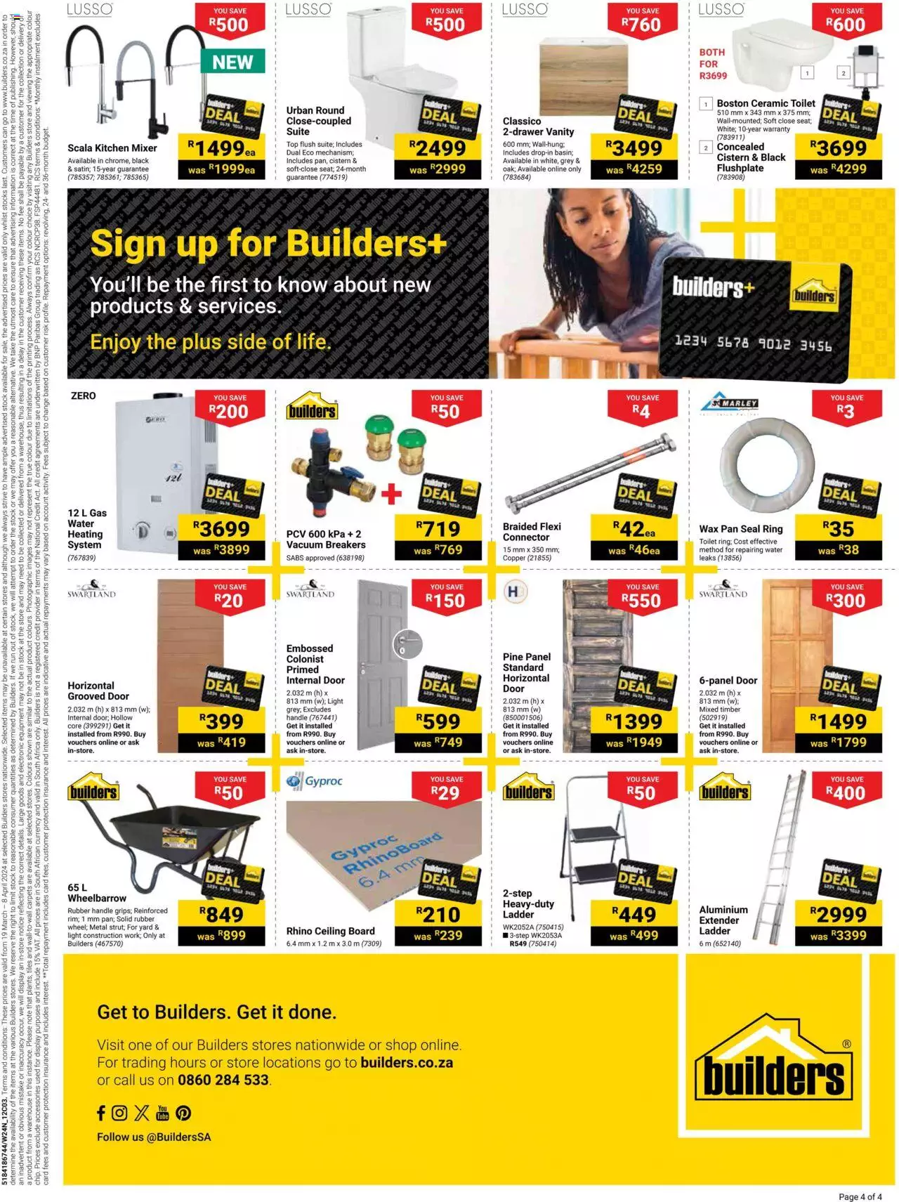 Builders Warehouse Specials 19 Mar 8 Apr 2024 Catalogue