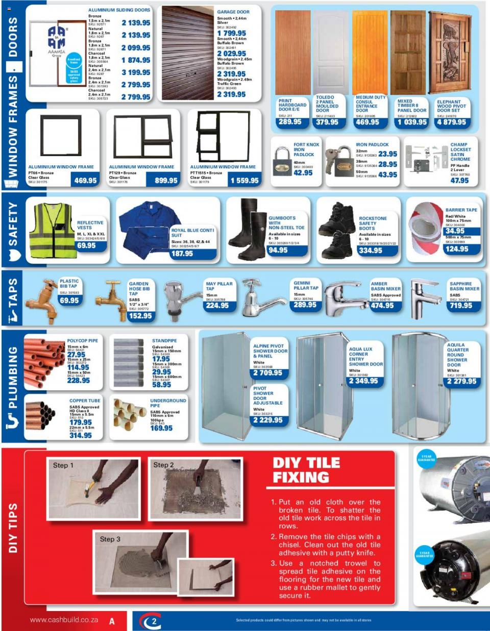 Cashbuild Catalogue Cashbuild Specials Cashbuild Building Material cashbuild-catalogue-cashbuild-specials-cashbuild-building-material