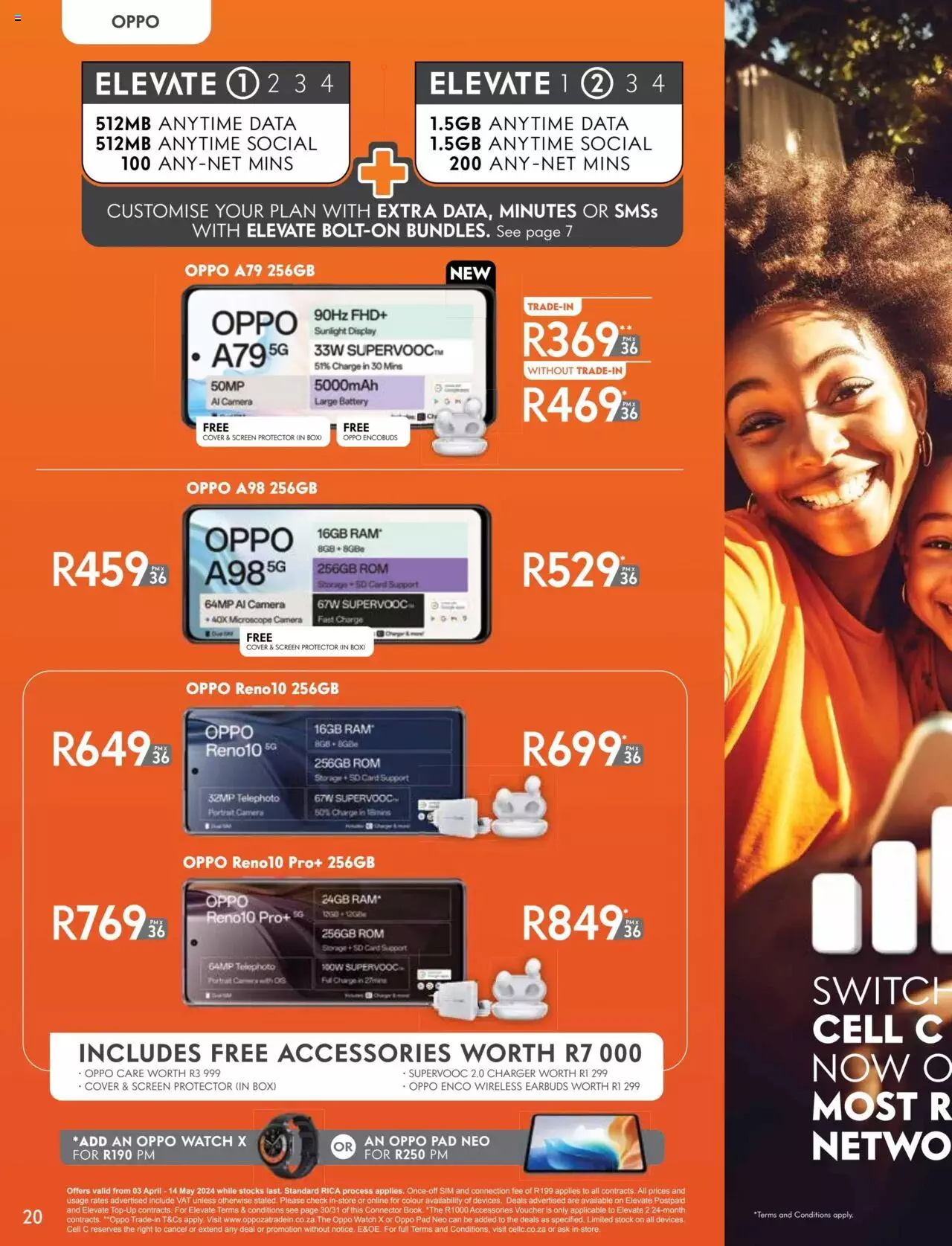 Cell C Specials 3 Apr - 14 May 2024 | Cell C Catalogue | 2024