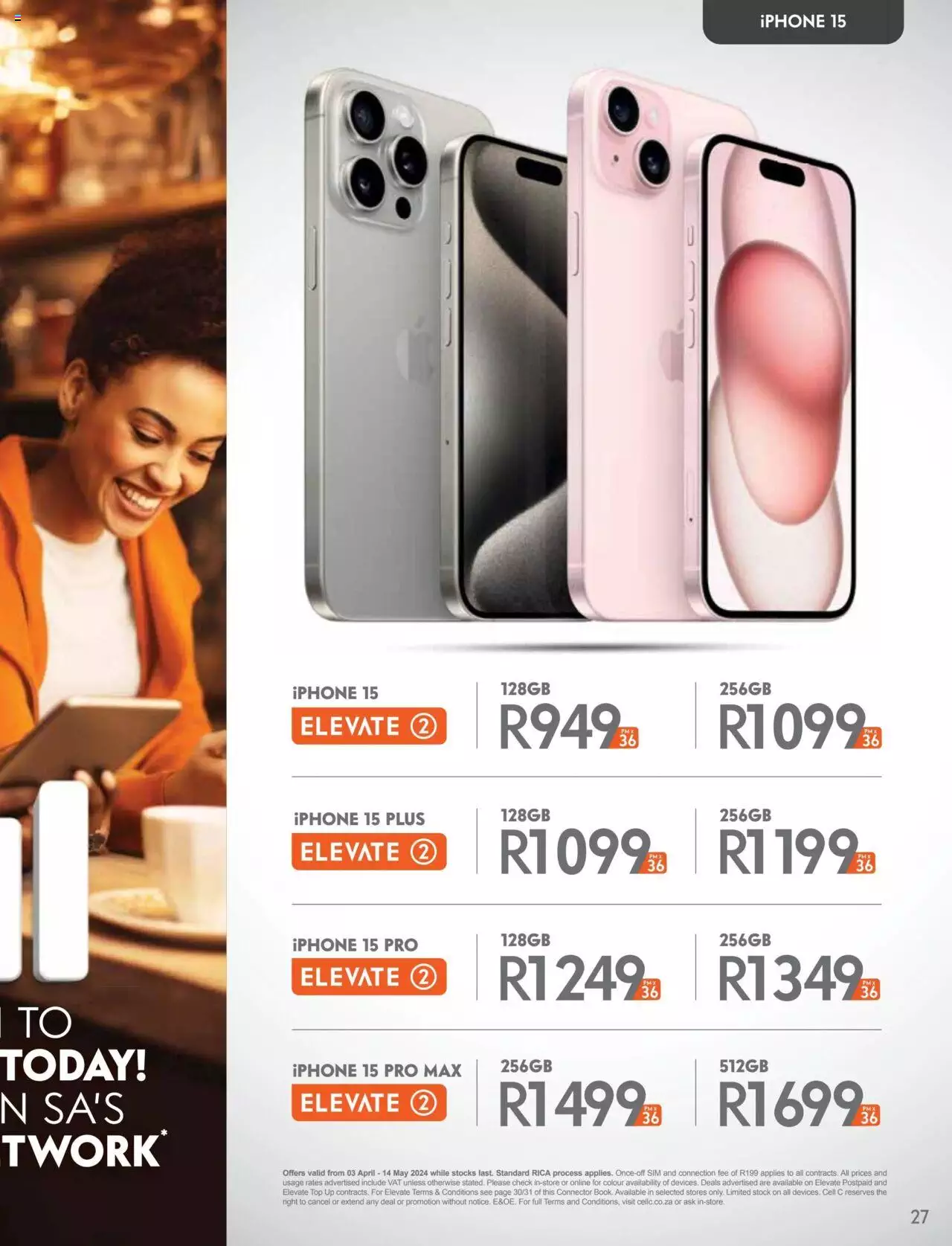 Cell C Specials 3 Apr - 14 May 2024 | Cell C Catalogue | 2024